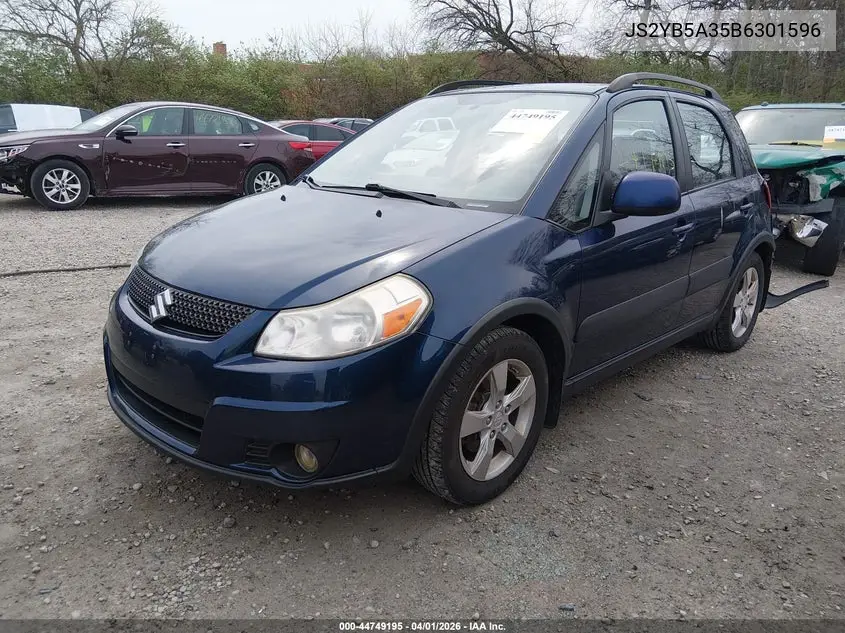 2011 Suzuki Sx4 Premium/Tech Valu Pkg (Nav) VIN: JS2YB5A35B6301596 Lot: 44749195