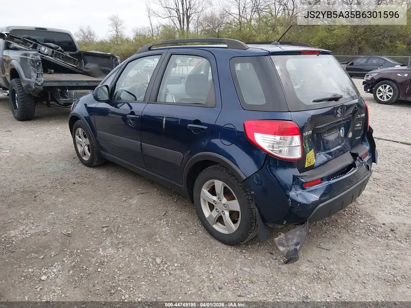 2011 Suzuki Sx4 Premium/Tech Valu Pkg (Nav) VIN: JS2YB5A35B6301596 Lot: 44749195