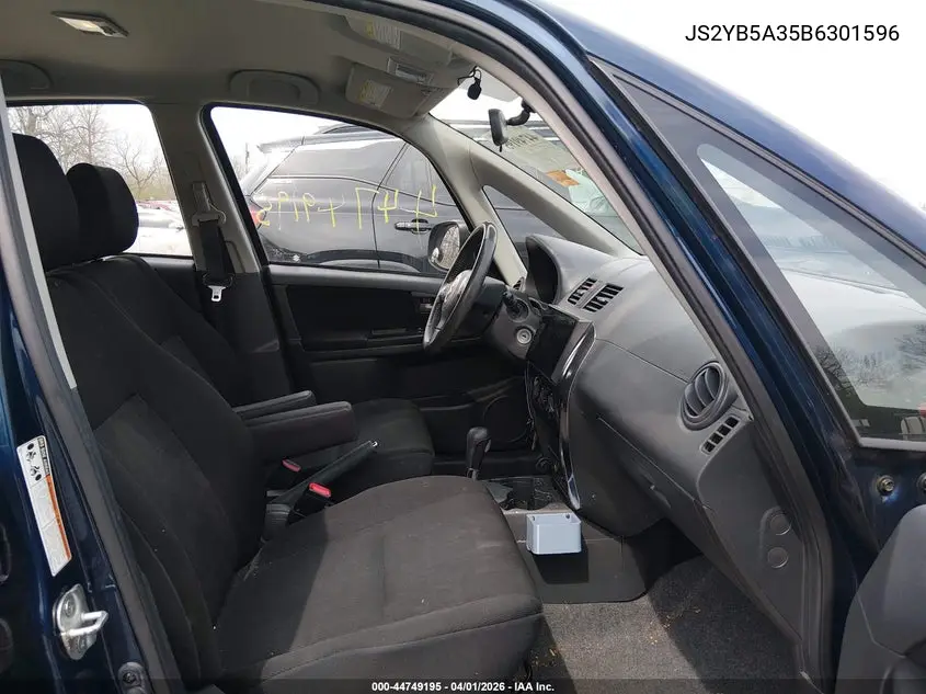 2011 Suzuki Sx4 Premium/Tech Valu Pkg (Nav) VIN: JS2YB5A35B6301596 Lot: 44749195
