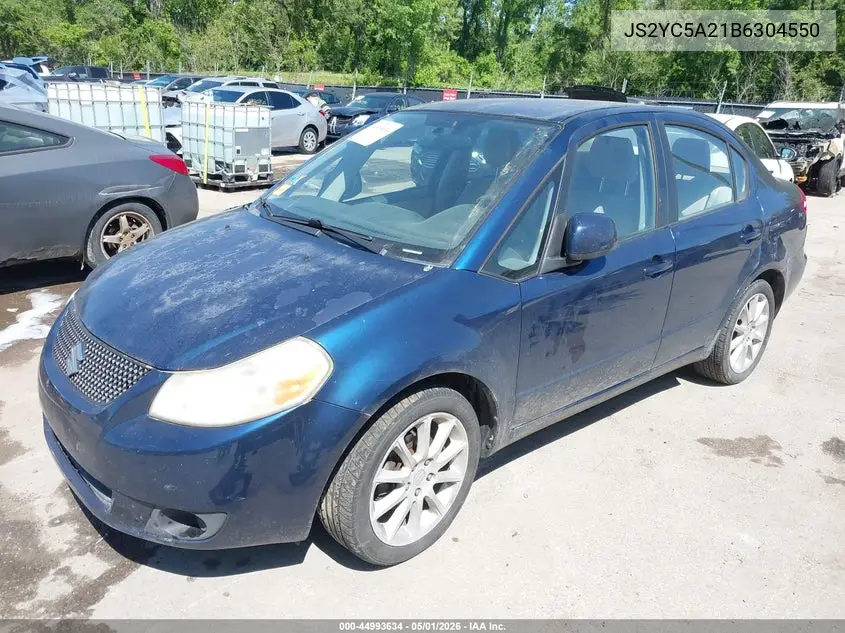 2011 Suzuki Sx4 Le/Le Anniversary Edition VIN: JS2YC5A21B6304550 Lot: 44993634