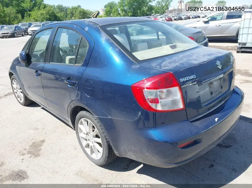 2011 Suzuki Sx4 Le/Le Anniversary Edition VIN: JS2YC5A21B6304550 Lot: 44993634