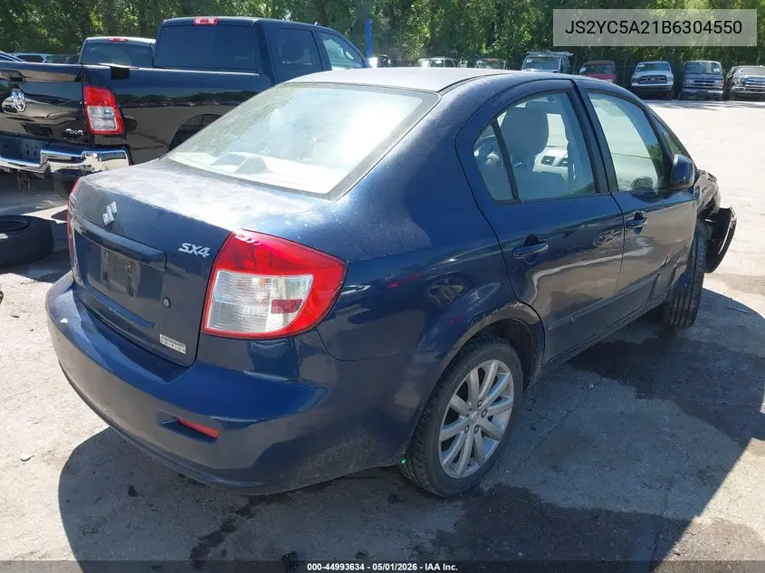 2011 Suzuki Sx4 Le/Le Anniversary Edition VIN: JS2YC5A21B6304550 Lot: 44993634