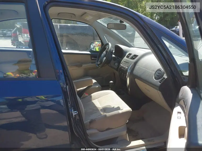 2011 Suzuki Sx4 Le/Le Anniversary Edition VIN: JS2YC5A21B6304550 Lot: 44993634