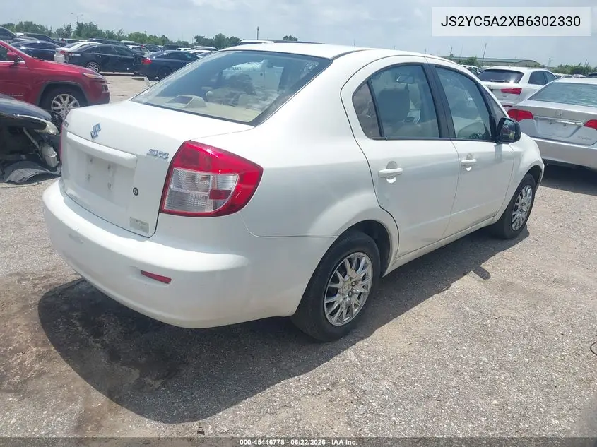 2011 Suzuki Sx4 Le/Le Anniversary Edition VIN: JS2YC5A2XB6302330 Lot: 45446778