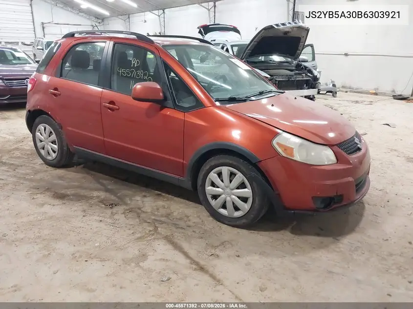 2011 Suzuki Sx4 Premium/Tech Valu Pkg (Nav) VIN: JS2YB5A30B6303921 Lot: 45571392