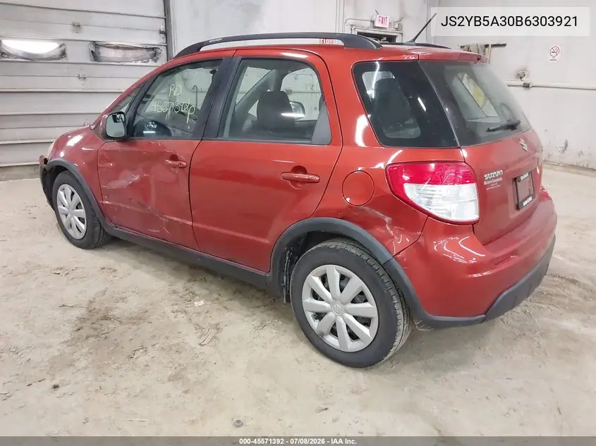 2011 Suzuki Sx4 Premium/Tech Valu Pkg (Nav) VIN: JS2YB5A30B6303921 Lot: 45571392