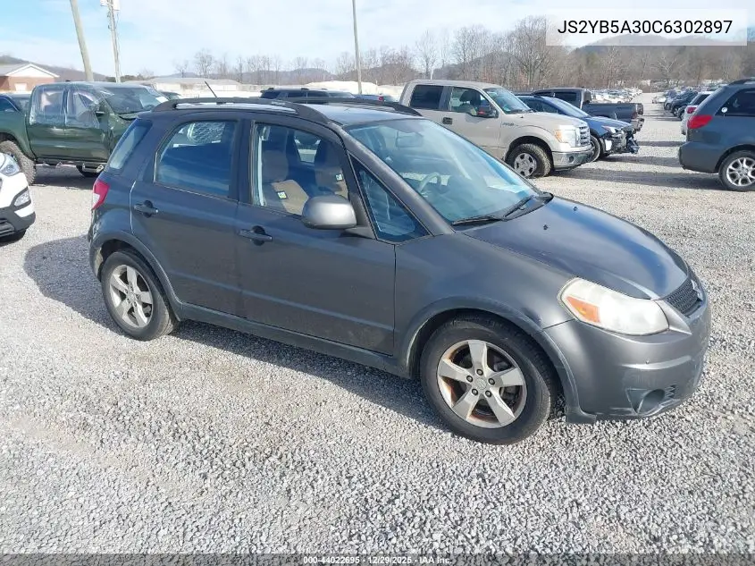 2012 Suzuki Sx4 Premium/Tech Valu Pkg (Nav) VIN: JS2YB5A30C6302897 Lot: 44022695