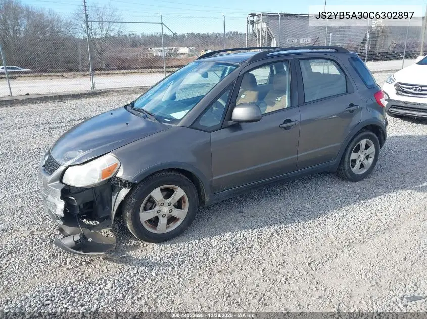 2012 Suzuki Sx4 Premium/Tech Valu Pkg (Nav) VIN: JS2YB5A30C6302897 Lot: 44022695