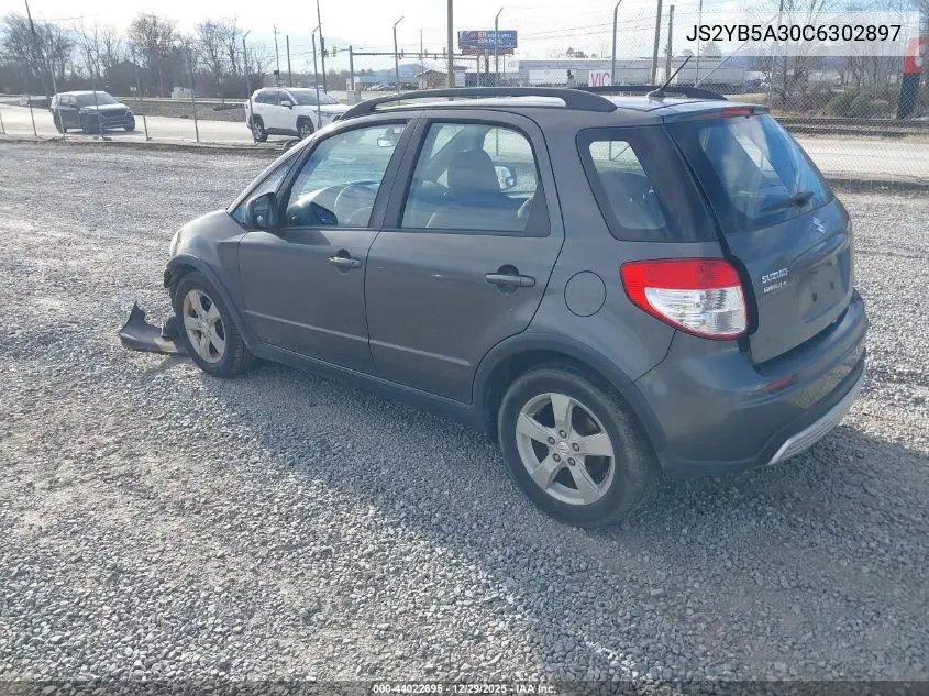 2012 Suzuki Sx4 Premium/Tech Valu Pkg (Nav) VIN: JS2YB5A30C6302897 Lot: 44022695