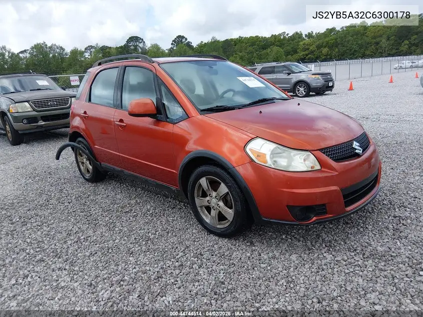 2012 Suzuki Sx4 Premium/Tech Valu Pkg (Nav) VIN: JS2YB5A32C6300178 Lot: 44744514
