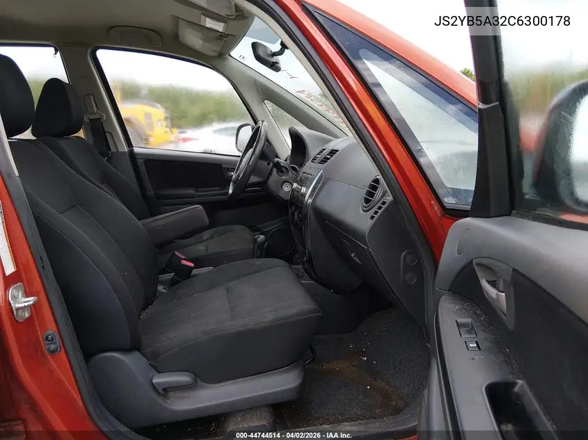 2012 Suzuki Sx4 Premium/Tech Valu Pkg (Nav) VIN: JS2YB5A32C6300178 Lot: 44744514