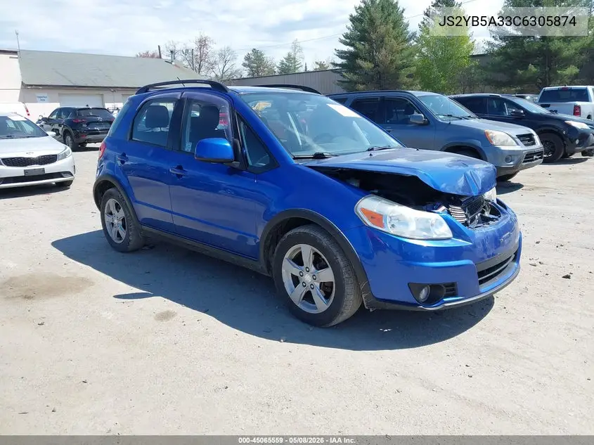 2012 Suzuki Sx4 Premium/Tech Valu Pkg (Nav) VIN: JS2YB5A33C6305874 Lot: 45065559