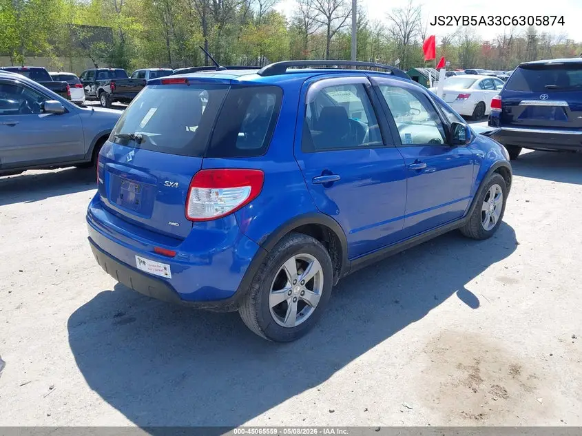 2012 Suzuki Sx4 Premium/Tech Valu Pkg (Nav) VIN: JS2YB5A33C6305874 Lot: 45065559