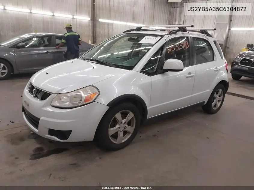 2012 Suzuki Sx4 Premium/Tech Valu Pkg (Nav) VIN: JS2YB5A35C6304872 Lot: 45393943