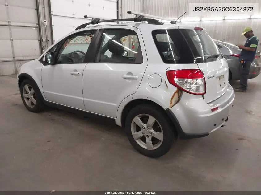 2012 Suzuki Sx4 Premium/Tech Valu Pkg (Nav) VIN: JS2YB5A35C6304872 Lot: 45393943
