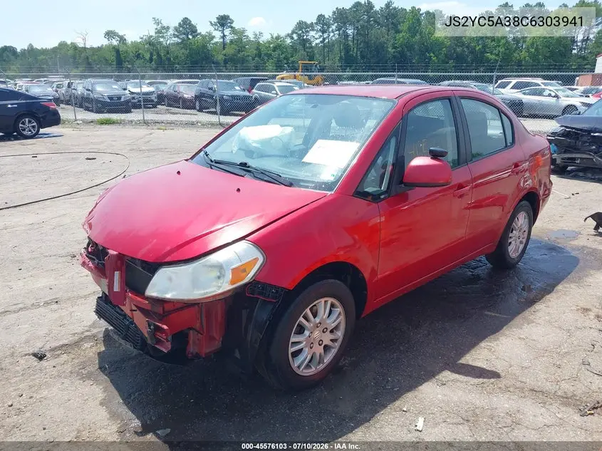 2012 Suzuki Sx4 Le/Le Popular VIN: JS2YC5A38C6303941 Lot: 45576103