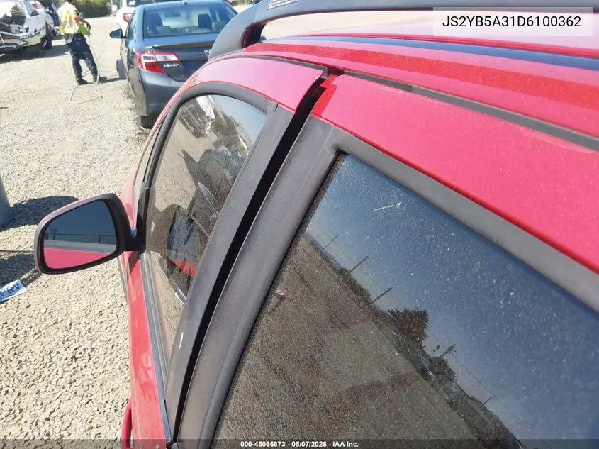 2013 Suzuki Sx4 Premium VIN: JS2YB5A31D6100362 Lot: 45066873