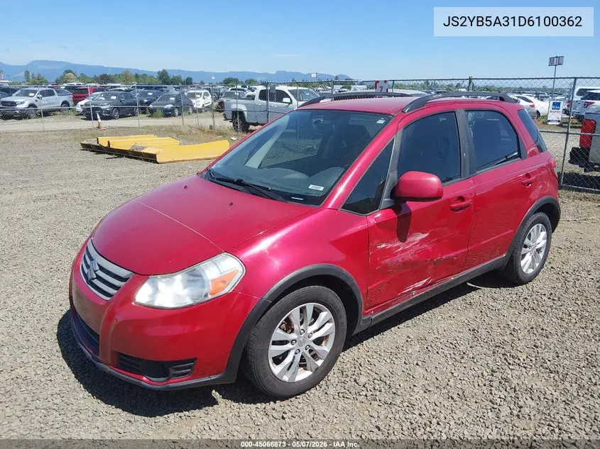 2013 Suzuki Sx4 Premium VIN: JS2YB5A31D6100362 Lot: 45066873