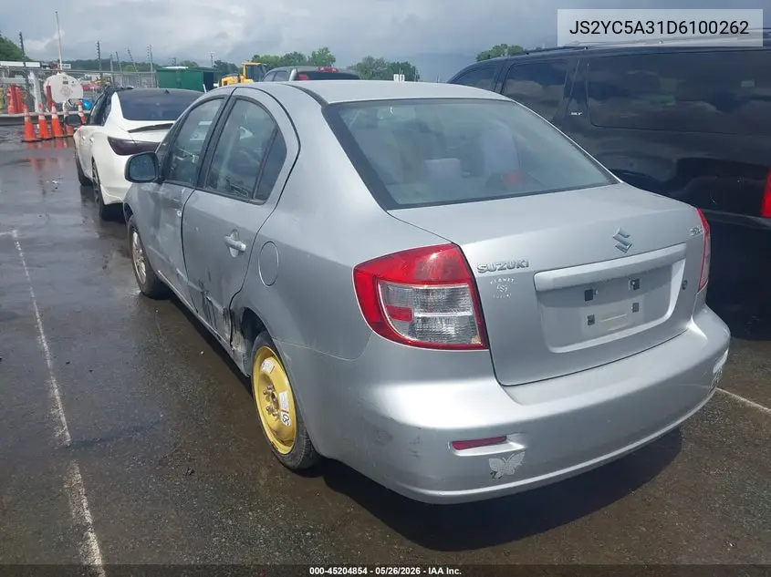 2013 Suzuki Sx4 Le/Le Popular VIN: JS2YC5A31D6100262 Lot: 45204854
