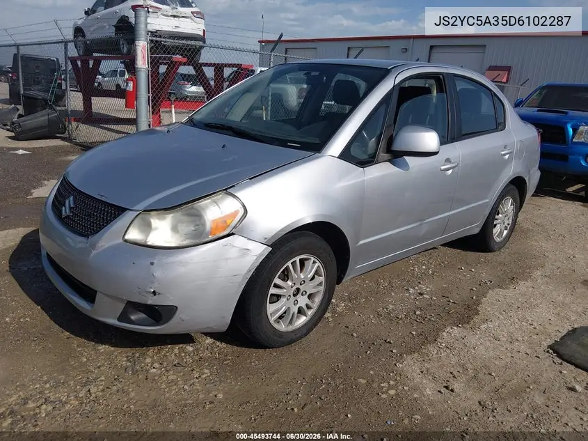 2013 Suzuki Sx4 Le/Le Popular VIN: JS2YC5A35D6102287 Lot: 45493744