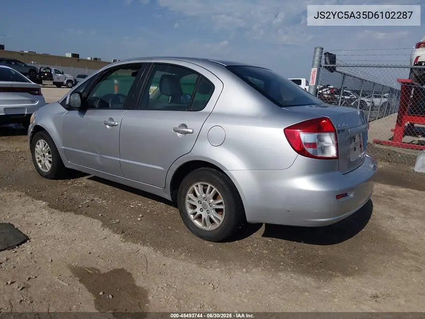 2013 Suzuki Sx4 Le/Le Popular VIN: JS2YC5A35D6102287 Lot: 45493744