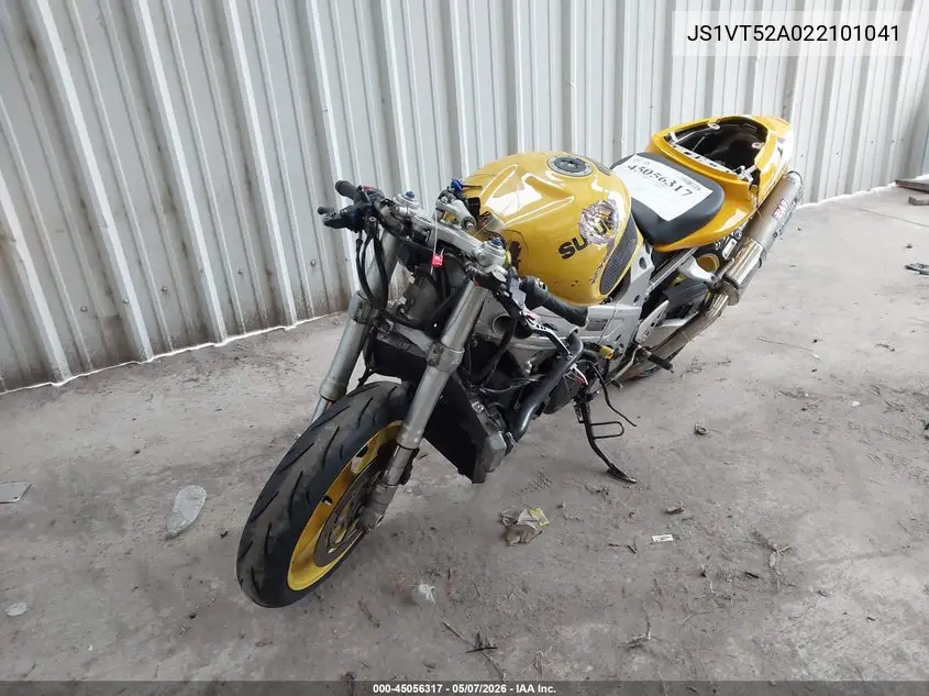 2002 Suzuki Tl1000 R VIN: JS1VT52A022101041 Lot: 45056317