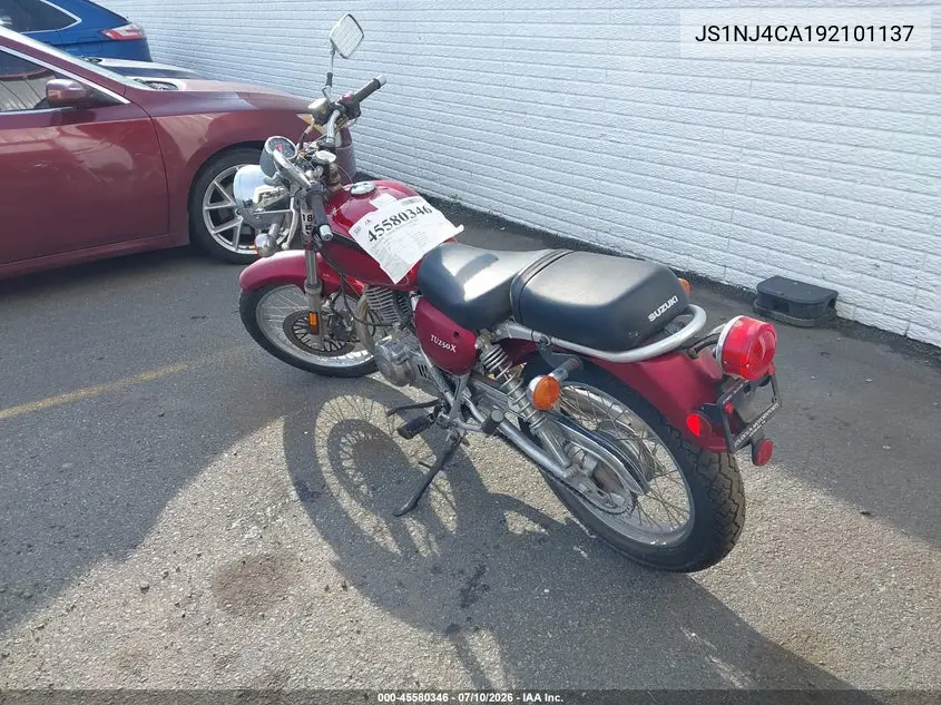 2009 Suzuki Tu250 X VIN: JS1NJ4CA192101137 Lot: 45580346