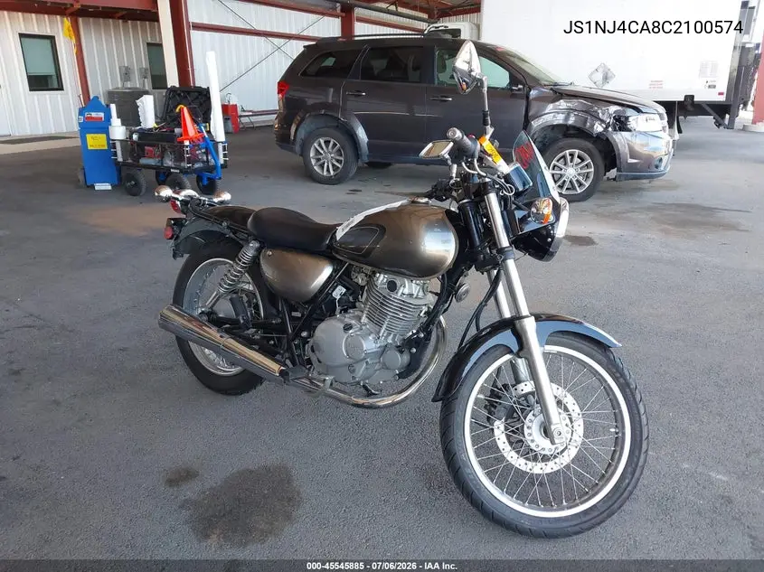 2012 Suzuki Tu250 X VIN: JS1NJ4CA8C2100574 Lot: 45545885