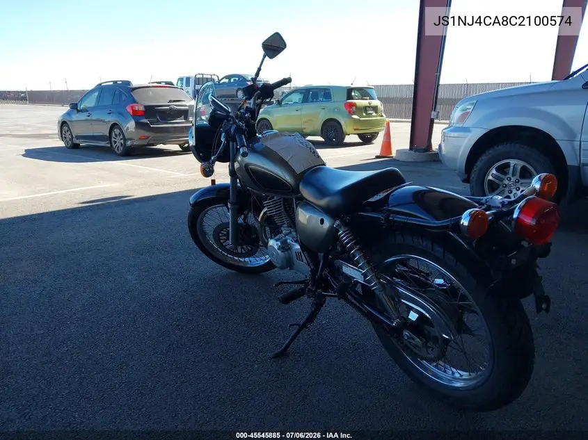 2012 Suzuki Tu250 X VIN: JS1NJ4CA8C2100574 Lot: 45545885