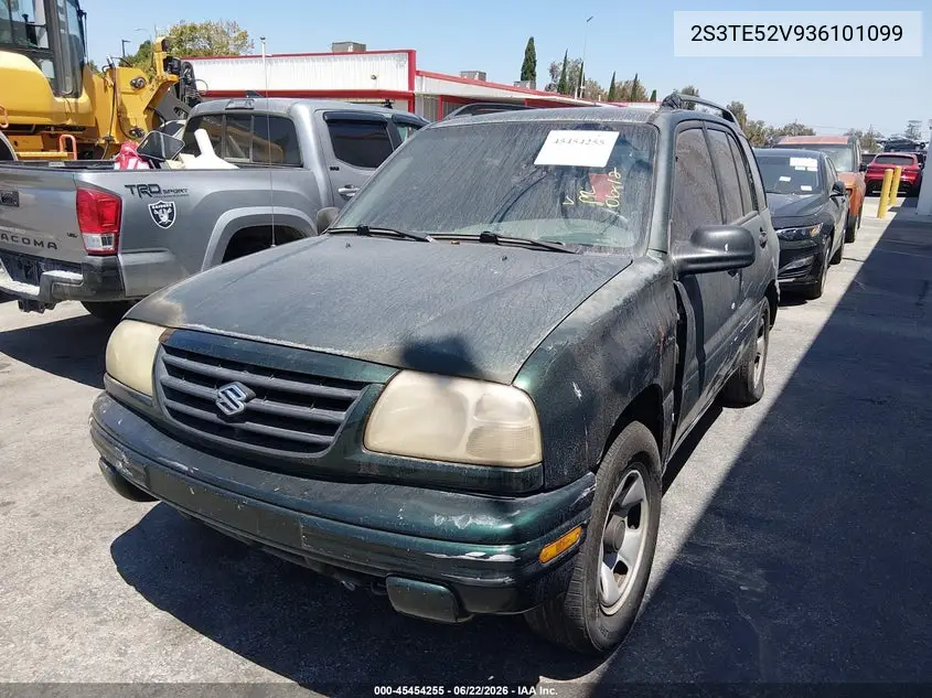 2003 Suzuki Vitara VIN: 2S3TE52V936101099 Lot: 45454255