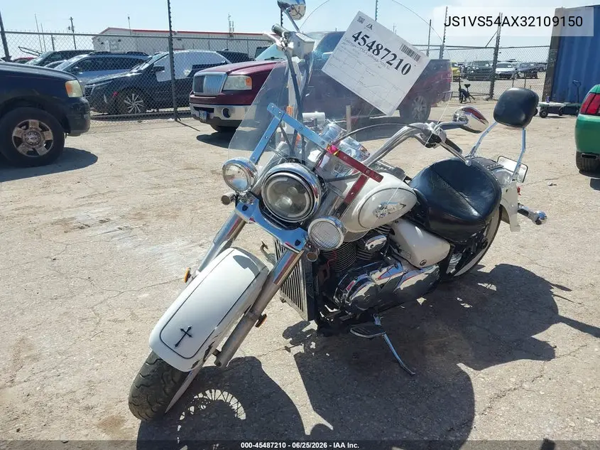 2003 Suzuki Vl800 VIN: JS1VS54AX32109150 Lot: 45487210
