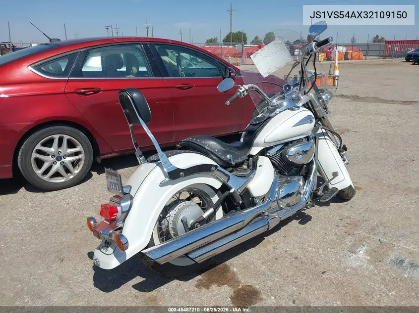2003 Suzuki Vl800 VIN: JS1VS54AX32109150 Lot: 45487210