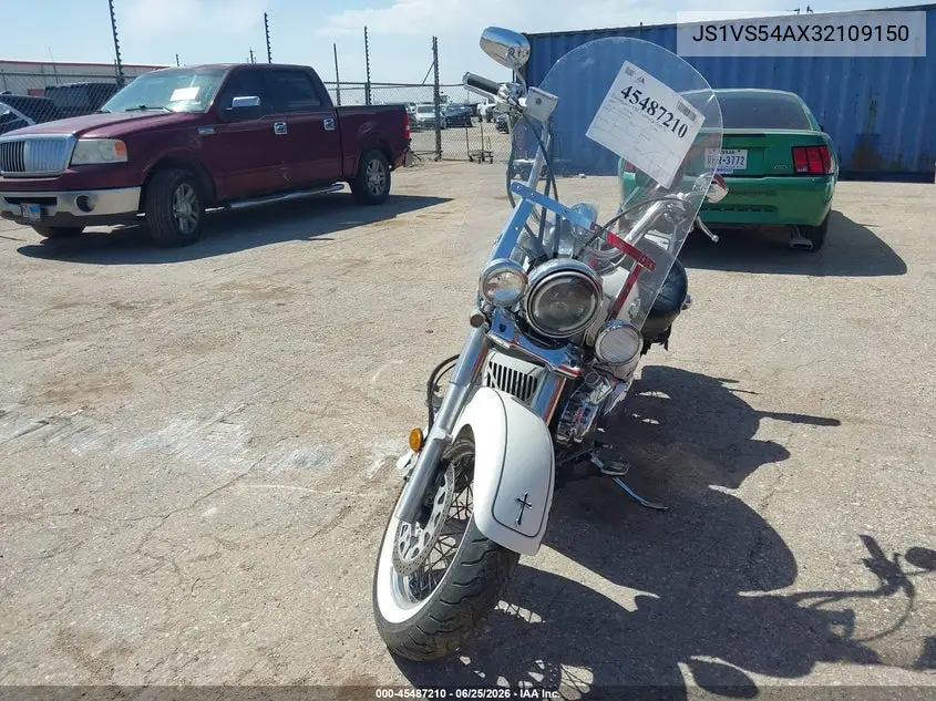 2003 Suzuki Vl800 VIN: JS1VS54AX32109150 Lot: 45487210