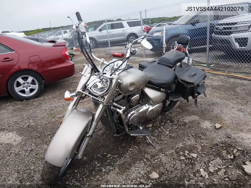 2004 Suzuki Vl800 VIN: JS1VS54A442102079 Lot: 44993826
