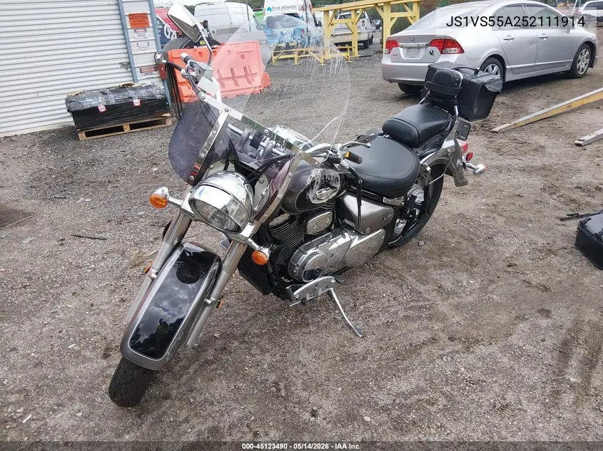 2005 Suzuki C50 VIN: JS1VS55A252111914 Lot: 45123490
