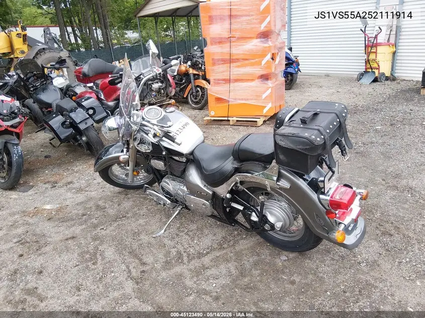 2005 Suzuki C50 VIN: JS1VS55A252111914 Lot: 45123490