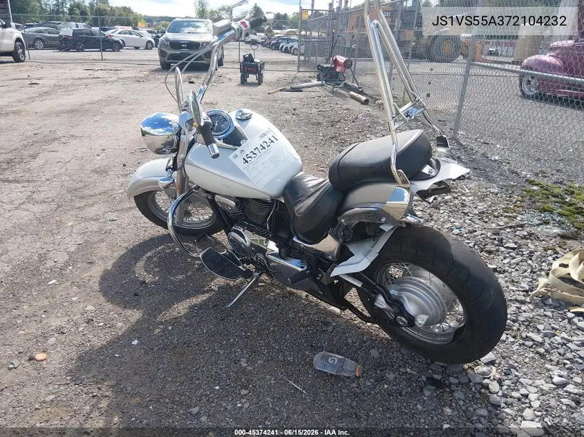 2007 Suzuki Vl800 VIN: JS1VS55A372104232 Lot: 45374241