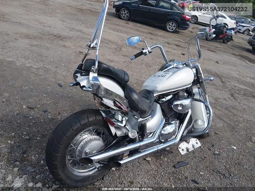 2007 Suzuki Vl800 VIN: JS1VS55A372104232 Lot: 45374241