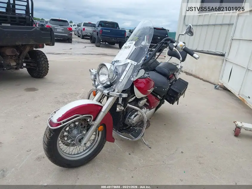 2008 Suzuki Vl800 VIN: JS1VS55A682101925 Lot: 45178655