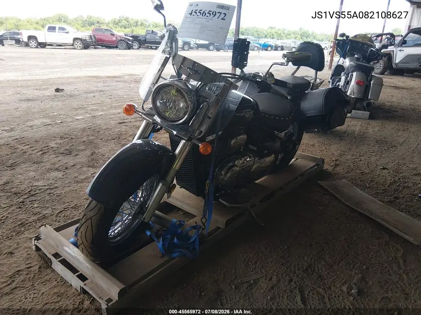 2008 Suzuki Vl800 VIN: JS1VS55A082108627 Lot: 45565972