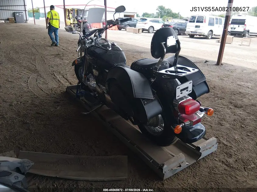 2008 Suzuki Vl800 VIN: JS1VS55A082108627 Lot: 45565972