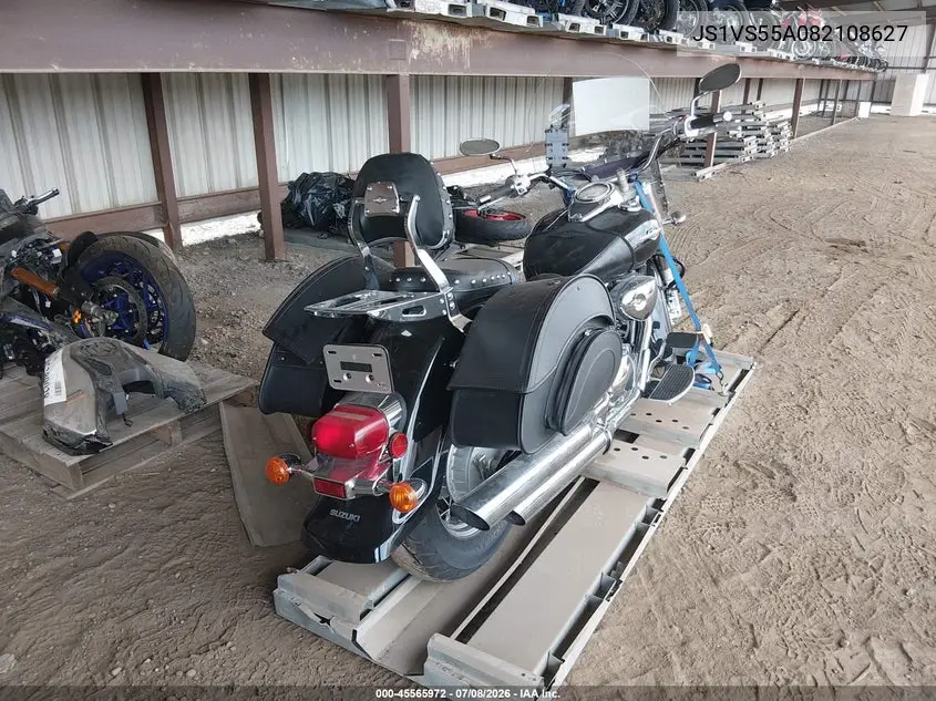 2008 Suzuki Vl800 VIN: JS1VS55A082108627 Lot: 45565972