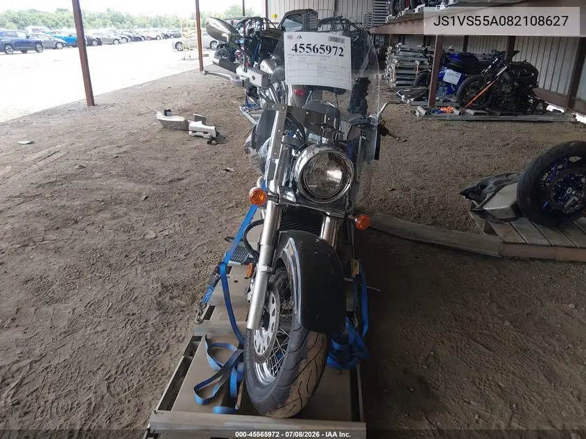 2008 Suzuki Vl800 VIN: JS1VS55A082108627 Lot: 45565972