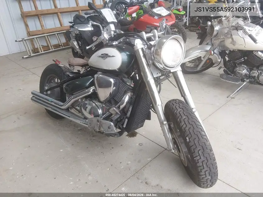 2009 Suzuki Vl800 VIN: JS1VS55A592103991 Lot: 45274420