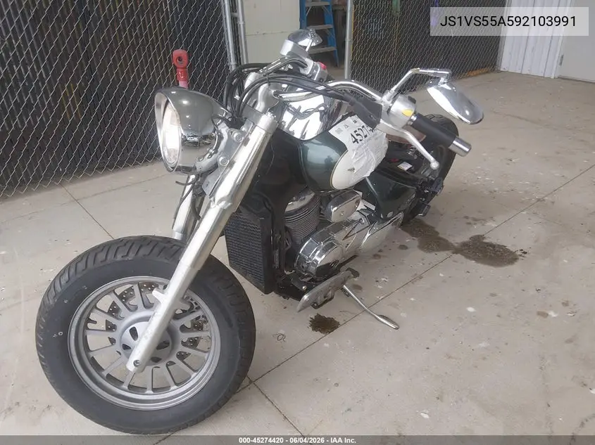 2009 Suzuki Vl800 VIN: JS1VS55A592103991 Lot: 45274420