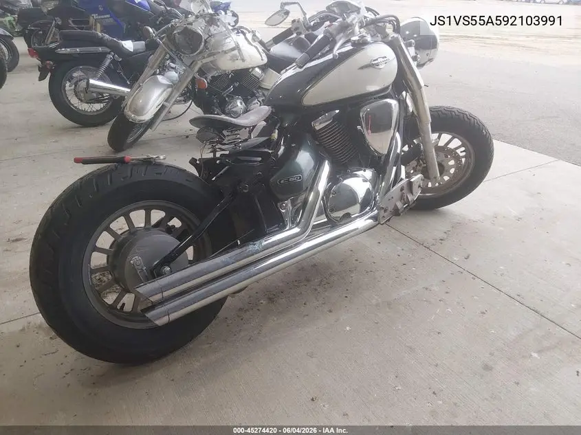 2009 Suzuki Vl800 VIN: JS1VS55A592103991 Lot: 45274420