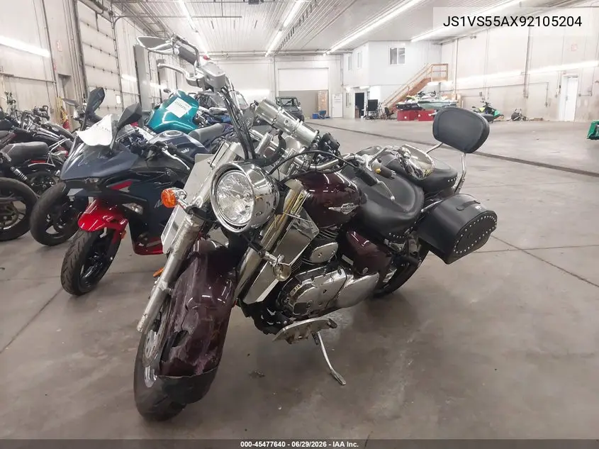 2009 Suzuki Vl800 VIN: JS1VS55AX92105204 Lot: 45477640