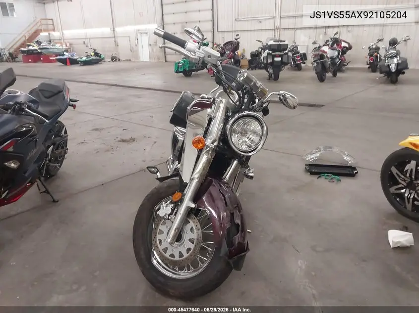 2009 Suzuki Vl800 VIN: JS1VS55AX92105204 Lot: 45477640