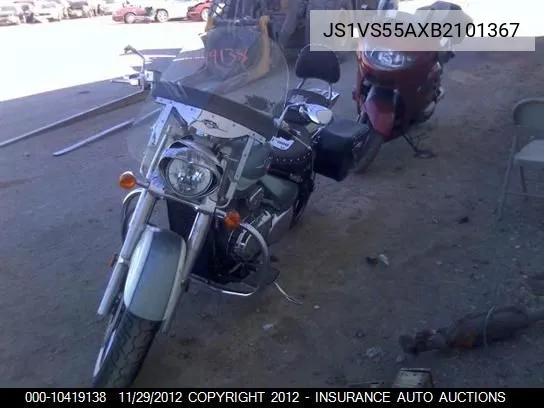 2011 Suzuki Vl800 VIN: JS1VS55AXB2101367 Lot: 10419138