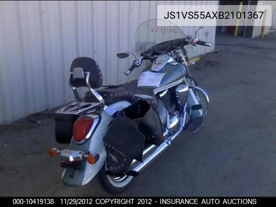 2011 Suzuki Vl800 VIN: JS1VS55AXB2101367 Lot: 10419138
